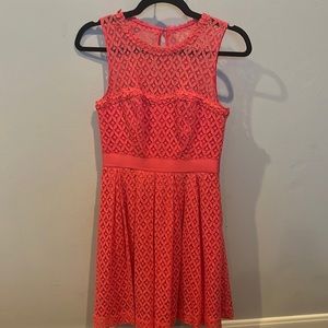 bhldn dress - pink size 2